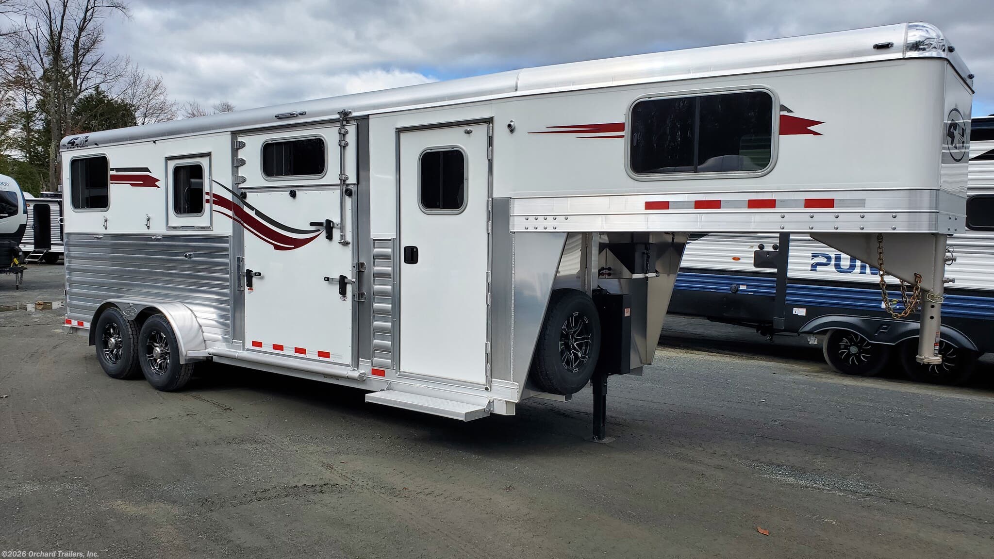 New 2027 4-Star Trailers  2+1 Gooseneck available in Whately, Massachusetts