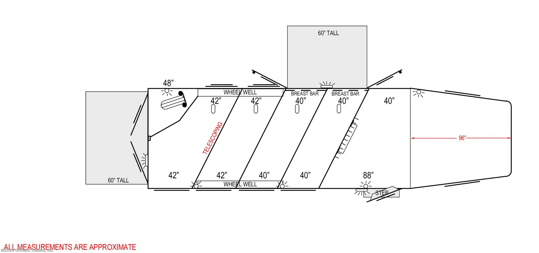New 2026 4-Star Trailers  4-Horse Slant-Load with Side Ramp available in Whately, Massachusetts
