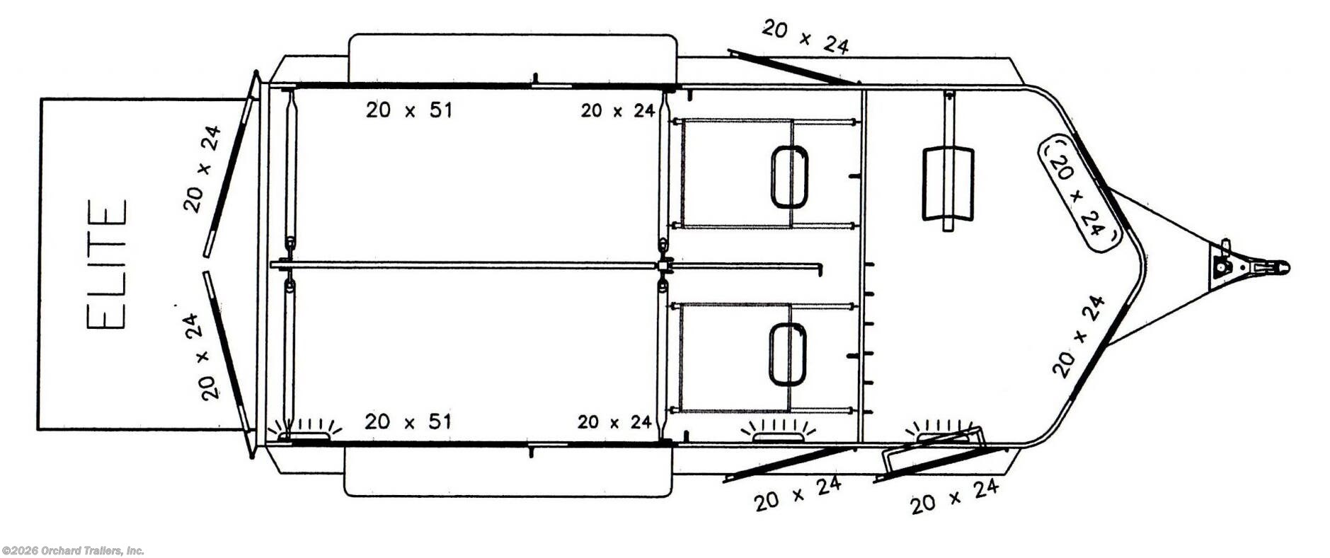 New 2026 Hawk Trailers  Model-132 Elite available in Whately, Massachusetts
