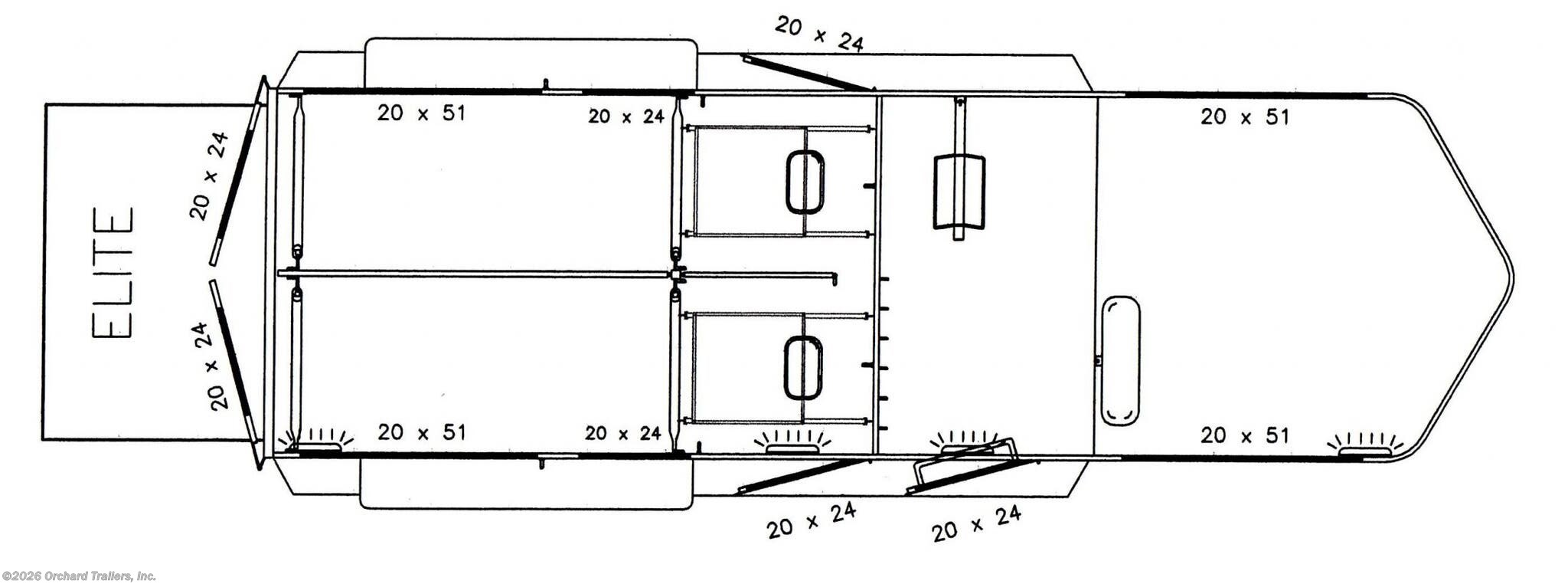 New 2026 Hawk Trailers  Model-134 Elite available in Whately, Massachusetts