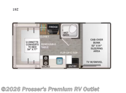 New 2026 Thor Motor Coach Four Winds 19Z Chevy available in Sturtevant, Wisconsin