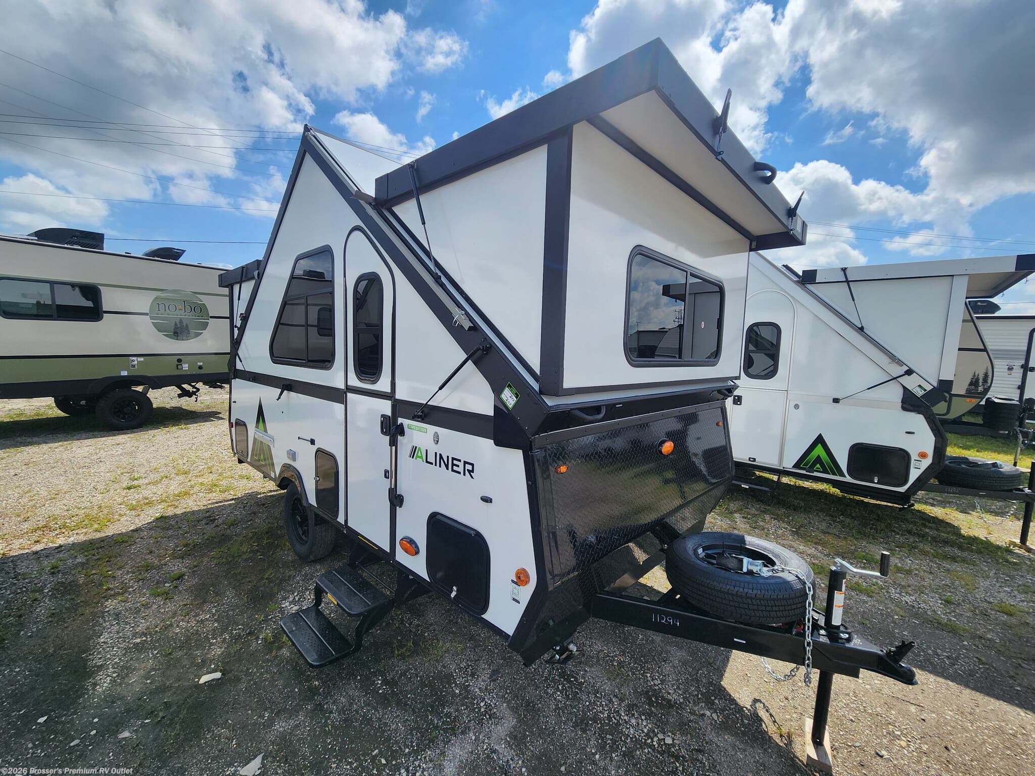 New 2027 Aliner Expedition REAR SOFA available in Sturtevant, Wisconsin