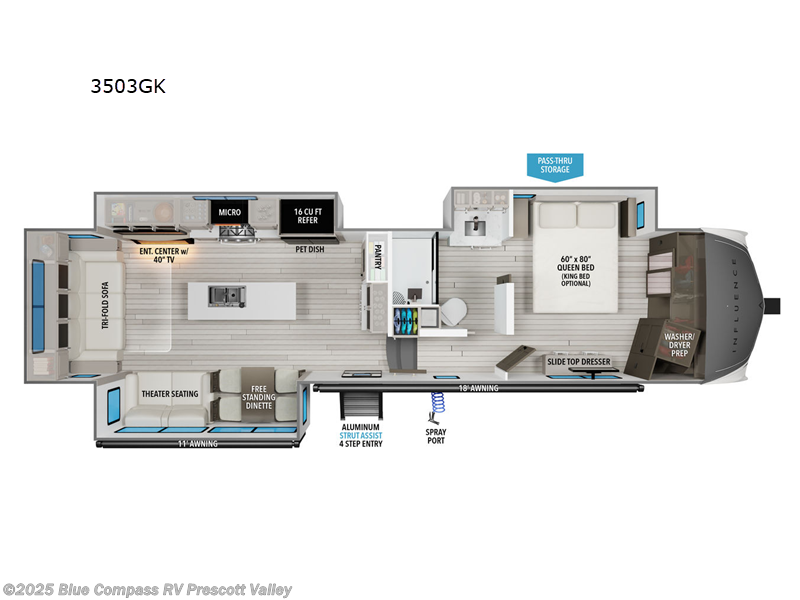 New 2025 Grand Design Influence 3503GK available in Prescott Valley, Arizona