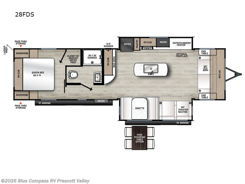 New 2025 Forest River Aurora 28FDS available in Prescott Valley, Arizona