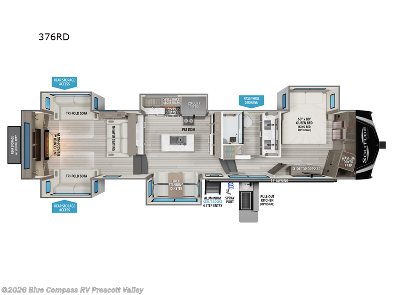 New 2025 Grand Design Solitude 376RD available in Prescott Valley, Arizona