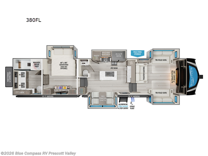 New 2025 Grand Design Solitude 380FL available in Prescott Valley, Arizona