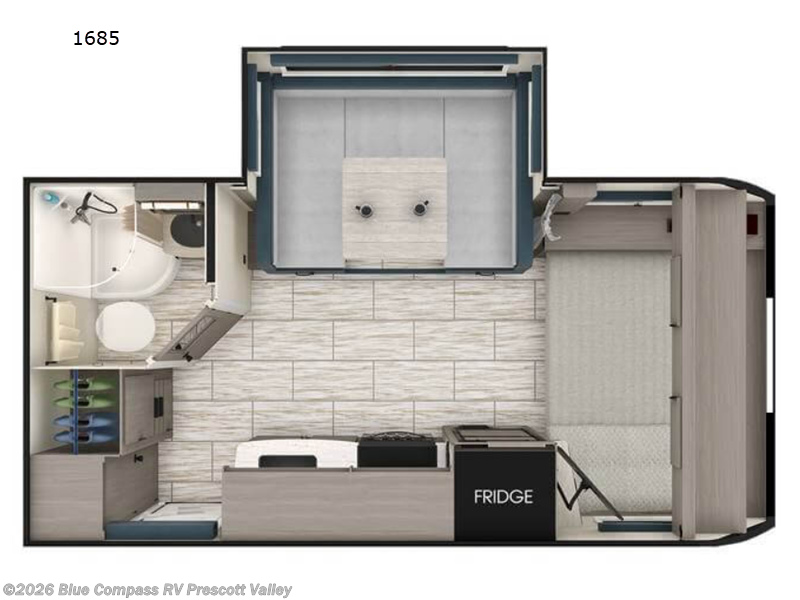 New 2025 Lance  Lance Travel Trailers 1685 available in Prescott Valley, Arizona