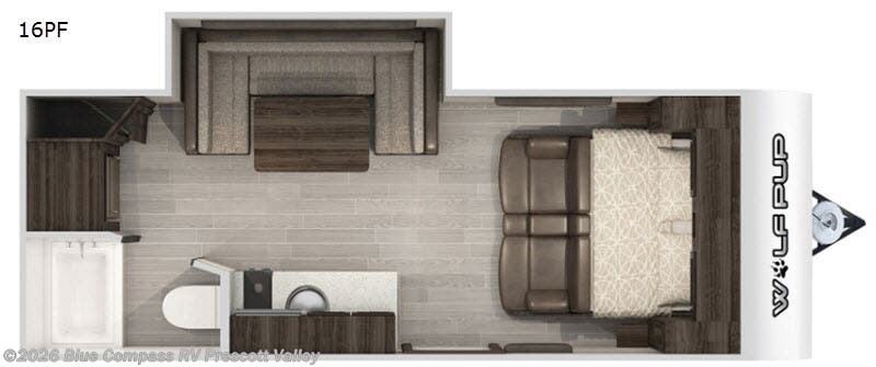 Used 2020 Forest River Cherokee Wolf Pup 16PF available in Prescott Valley, Arizona