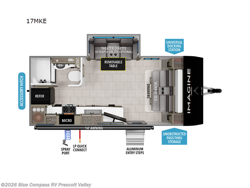 Used 2025 Grand Design Imagine XLS 17MKE available in Prescott Valley, Arizona