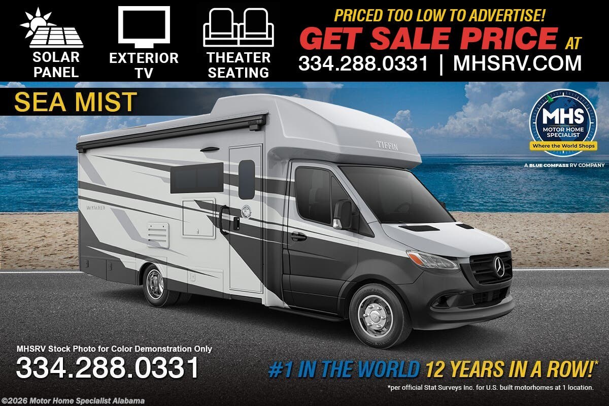 New 2026 Tiffin Wayfarer 25 XPW available in Montgomery, Alabama