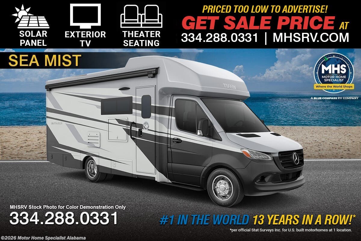 New 2026 Tiffin Wayfarer 25 XPW available in Montgomery, Alabama