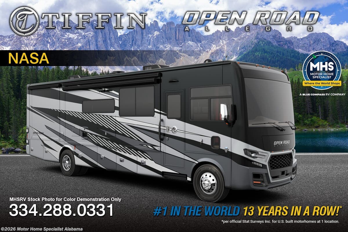 New 2027 Tiffin Open Road Allegro 34 PA available in Montgomery, Alabama