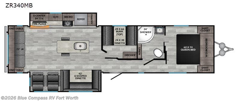 2021 CrossRoads Zinger ZR340MB