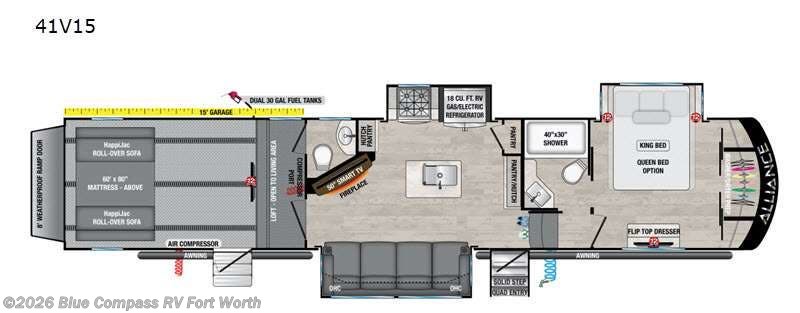 2021 Alliance RV Valor 41V15