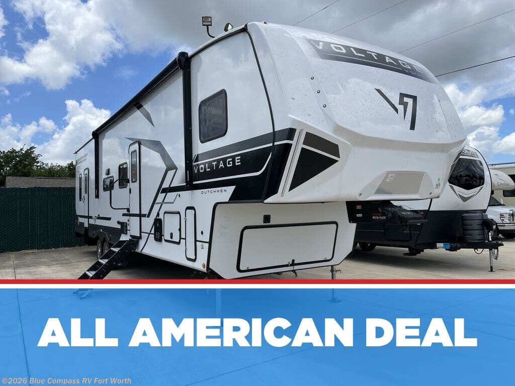 New 2025 Dutchmen Voltage V-Series 3800 available in Fort Worth, Texas