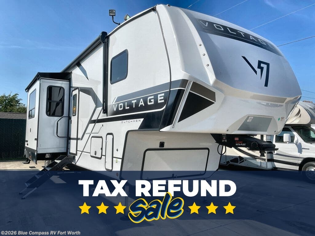 New 2026 Dutchmen Voltage V-Series 3850 available in Fort Worth, Texas