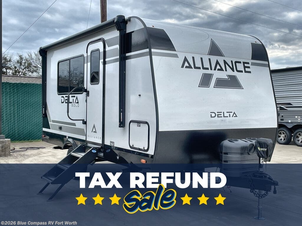 New 2026 Alliance RV Delta Solo RB152 available in Fort Worth, Texas