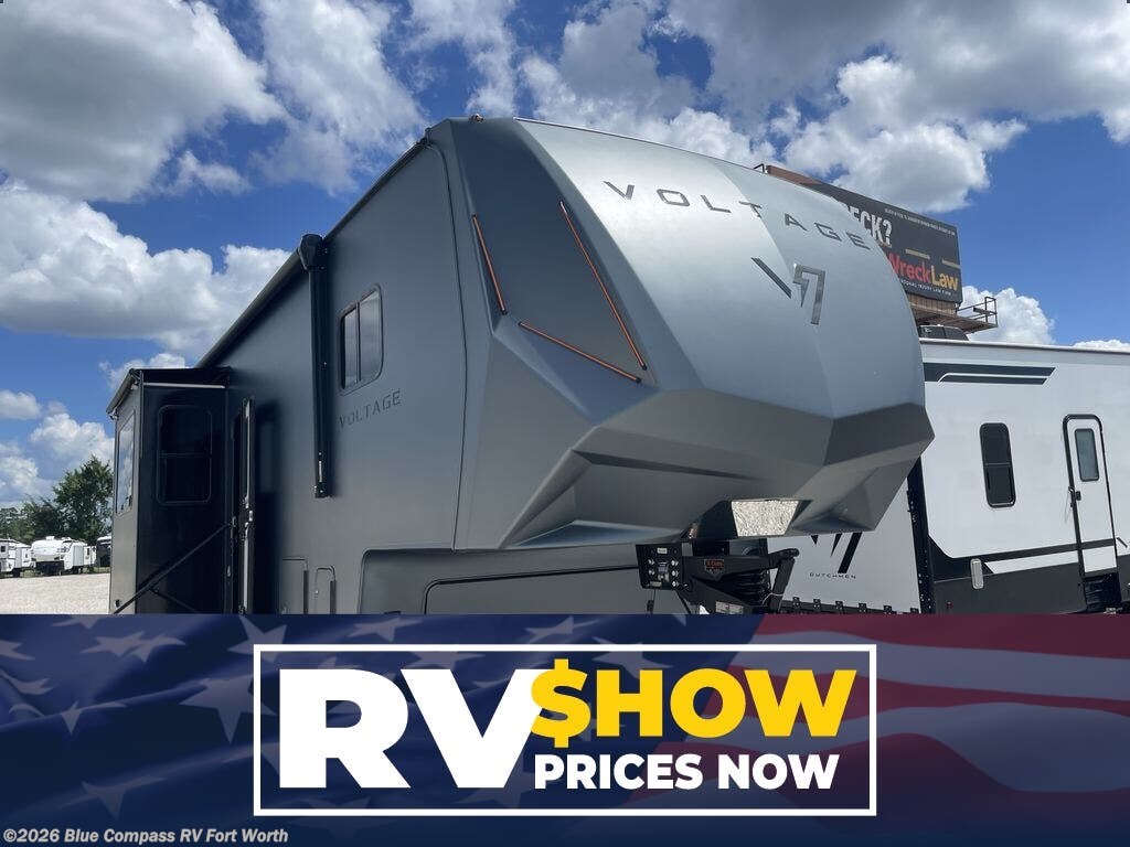 New 2026 Dutchmen Voltage V-Series 3600 available in Fort Worth, Texas