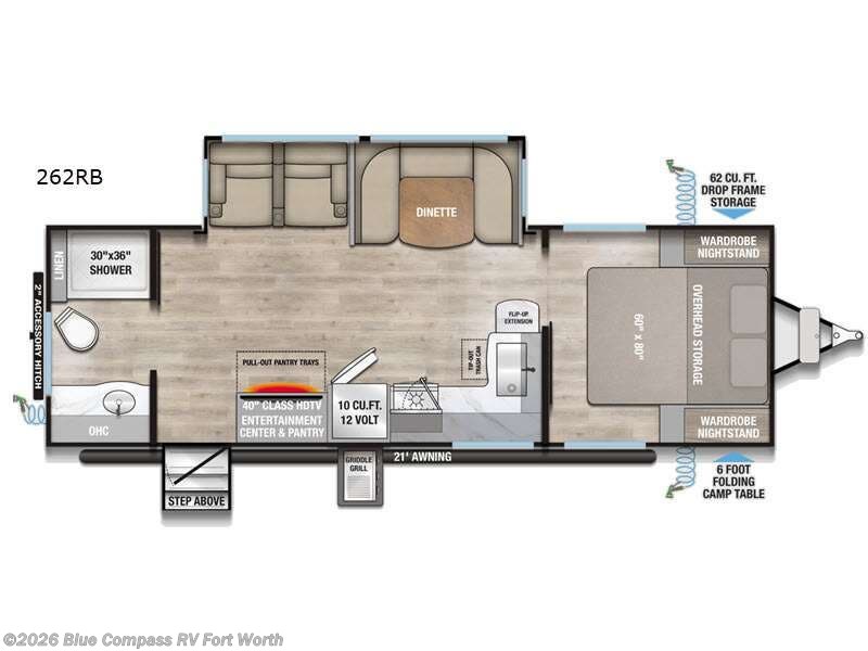 New 2026 Alliance RV Delta 262RB available in Fort Worth, Texas