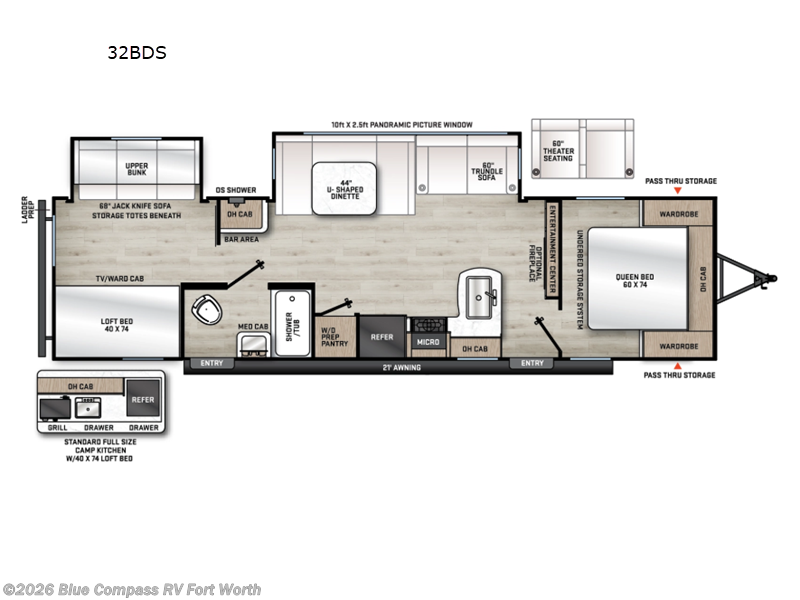 New 2026 Forest River Aurora 32BDS available in Fort Worth, Texas
