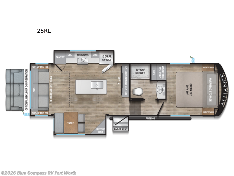 New 2026 Alliance RV Avenue All-Access 25RL available in Fort Worth, Texas