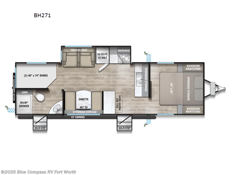 New 2026 Alliance RV Delta Ultra Lite BH271 available in Fort Worth, Texas