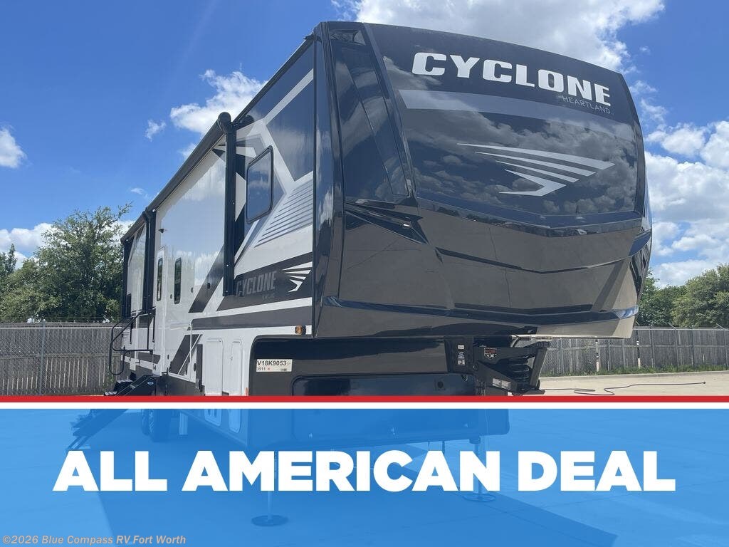 New 2027 Heartland Cyclone 3511 available in Fort Worth, Texas