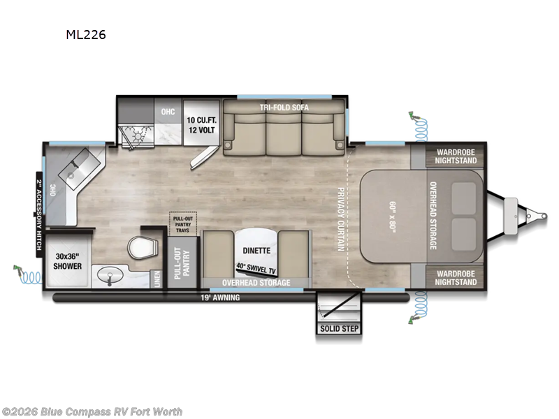 New 2027 Alliance RV Delta Ultra Lite ML226 available in Fort Worth, Texas