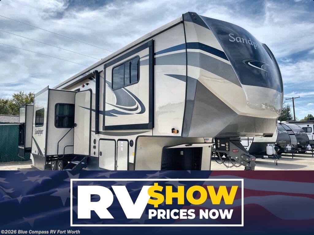 Used 2021 Forest River Sandpiper 38FKOK available in Fort Worth, Texas