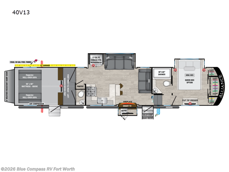 Used 2022 Alliance RV Valor 40V13 available in Fort Worth, Texas