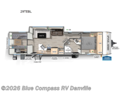 Used 2025 Forest River Cherokee Grey Wolf Black Label 29TEBL available in Ringgold, Virginia