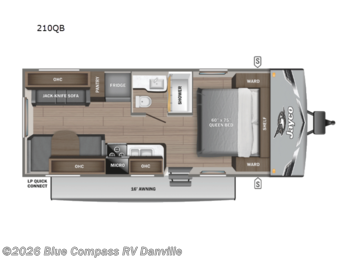 New 2026 Jayco Jay Flight SLX 210QB available in Ringgold, Virginia