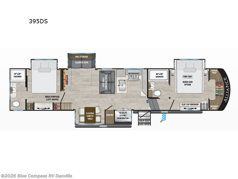 Used 2024 Alliance RV Paradigm 395DS available in Ringgold, Virginia