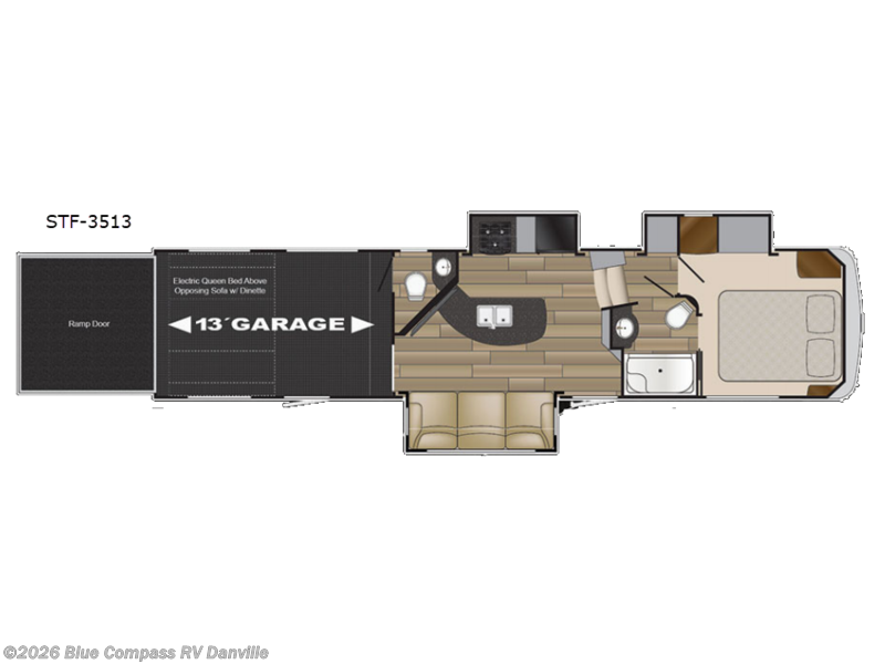 Used 2018 Cruiser RV Stryker 3513 available in Ringgold, Virginia