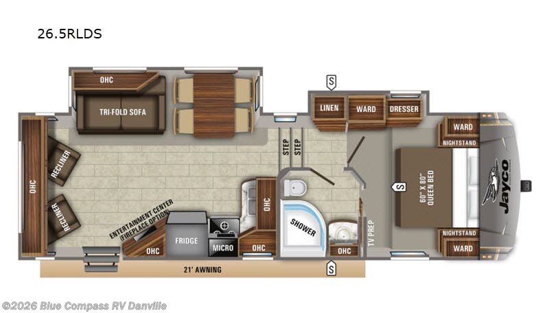 Used 2019 Jayco Eagle HT 26.5RLDS available in Ringgold, Virginia