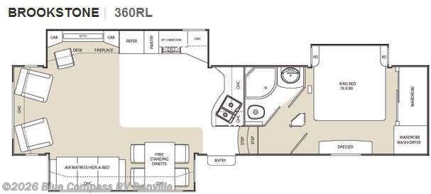 Used 2010 Coachmen Brookstone 360RL available in Ringgold, Virginia