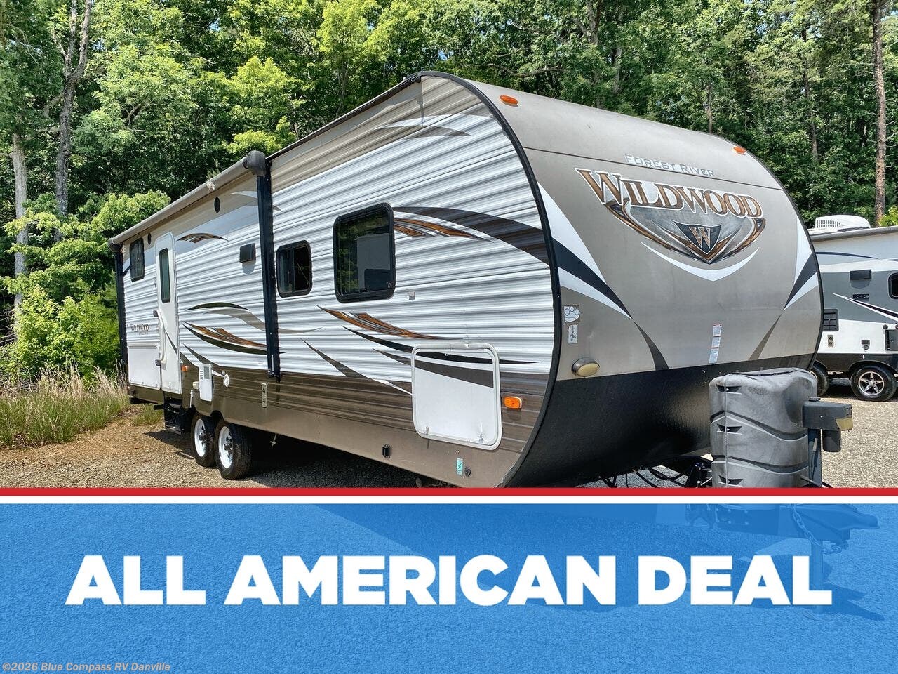 Used 2017 Forest River Wildwood 27DBK available in Ringgold, Virginia