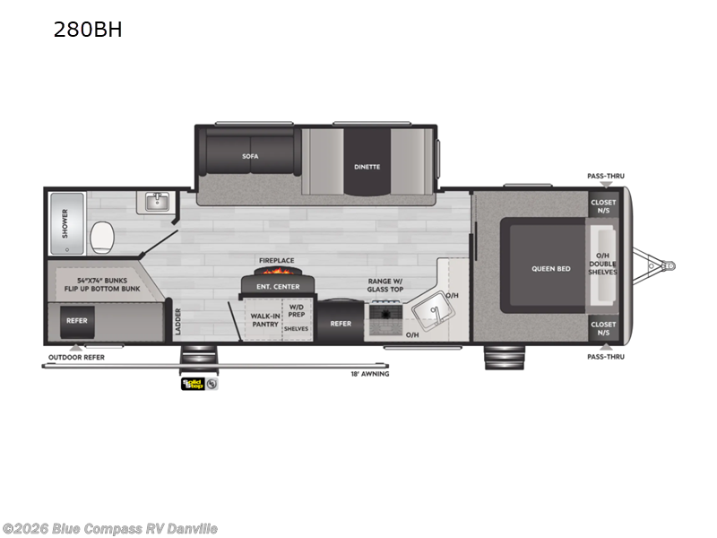 Used 2022 Keystone Springdale 280BH available in Ringgold, Virginia