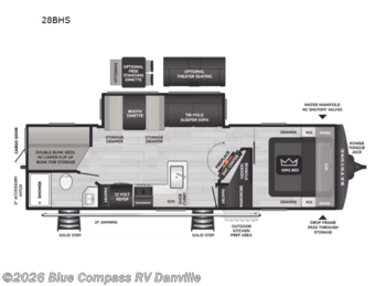 New 2027 Keystone Cougar Half-Ton 28BHS available in Ringgold, Virginia