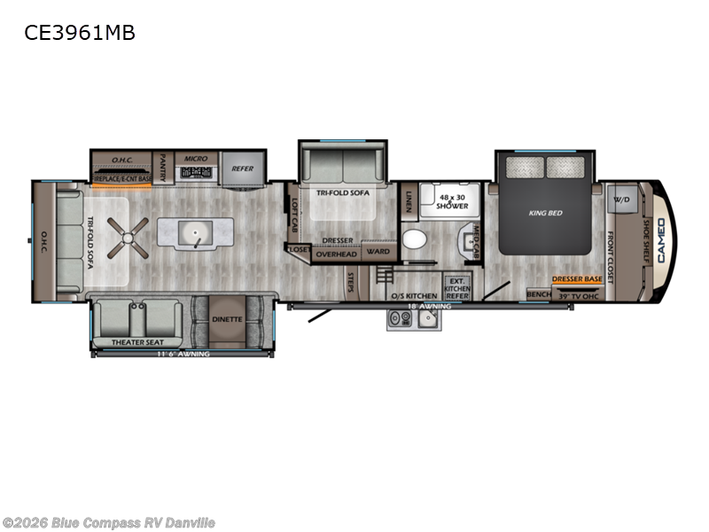 Used 2021 CrossRoads Cameo CE3961MB available in Ringgold, Virginia