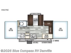 Used 2019 Forest River Flagstaff High Wall HW27SC available in Ringgold, Virginia