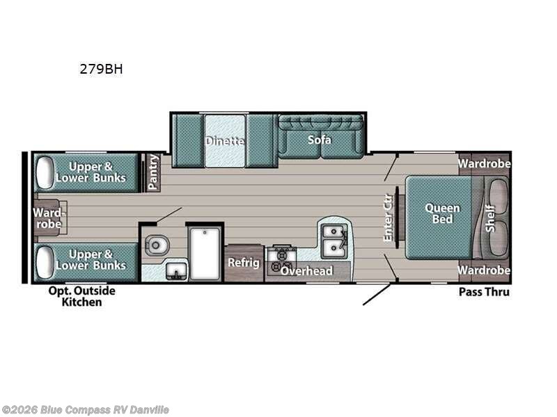 Used 2021 Gulf Stream Ameri-Lite Ultra Lite 279BH available in Ringgold, Virginia