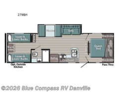 Used 2021 Gulf Stream Ameri-Lite Ultra Lite 279BH available in Ringgold, Virginia