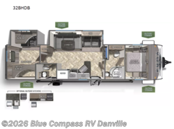 Used 2023 Forest River Puma 32BH2B available in Ringgold, Virginia
