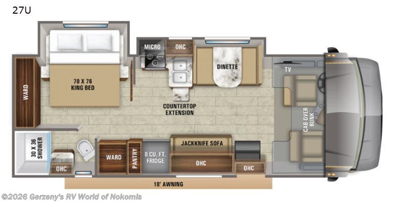 Used 2020 Jayco Greyhawk 27U available in Nokomis, Florida