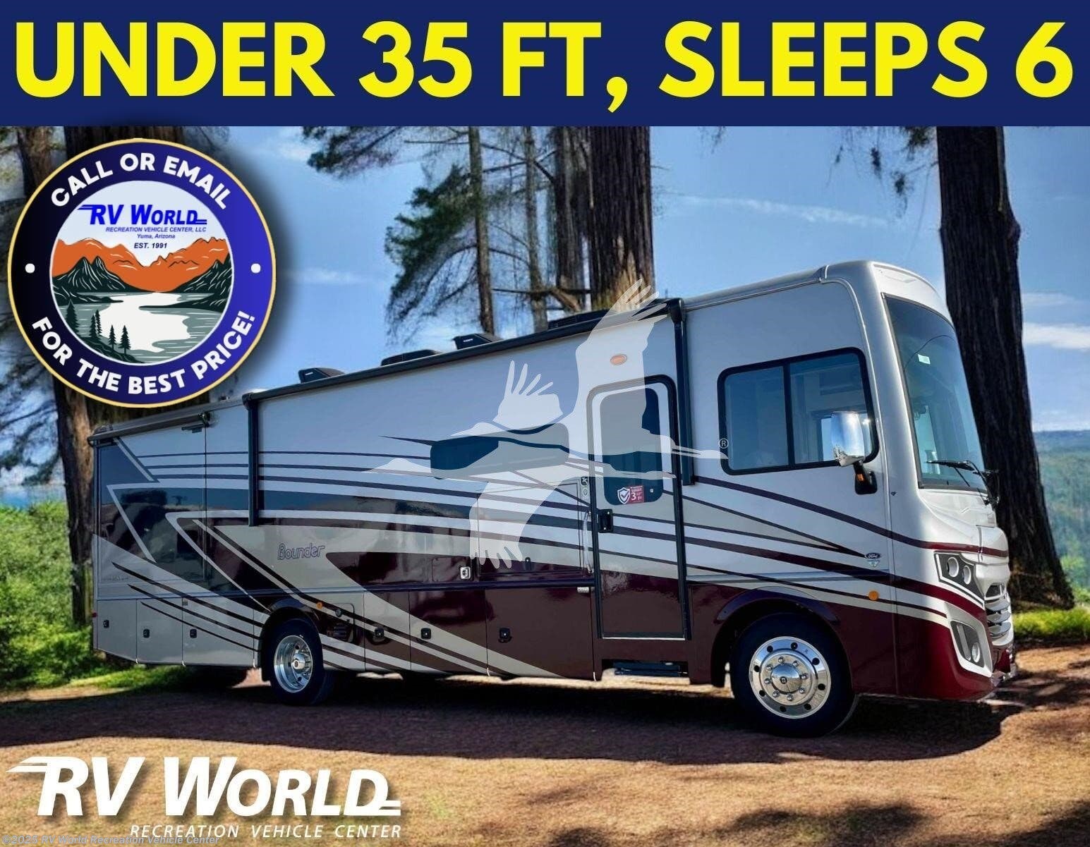 New 2025 Fleetwood Bounder 33C available in Yuma, Arizona