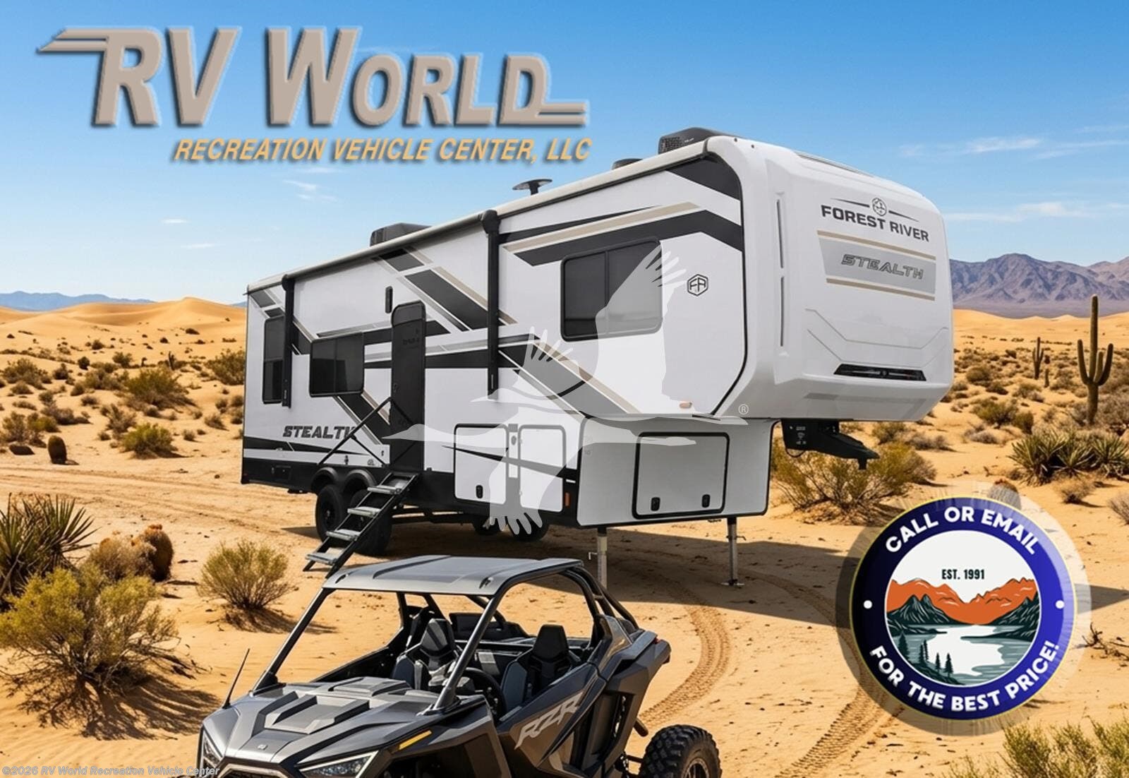 New 2026 Forest River Stealth 2710 available in Yuma, Arizona