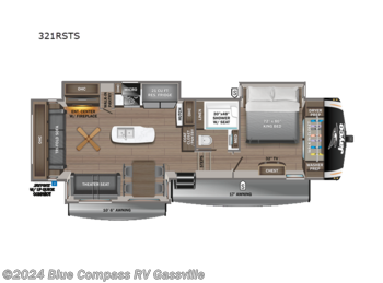 New 2024 Jayco Eagle 321RSTS available in Gassville, Arkansas