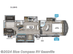 New 2024 Grand Design Reflection 311BHS available in Gassville, Arkansas