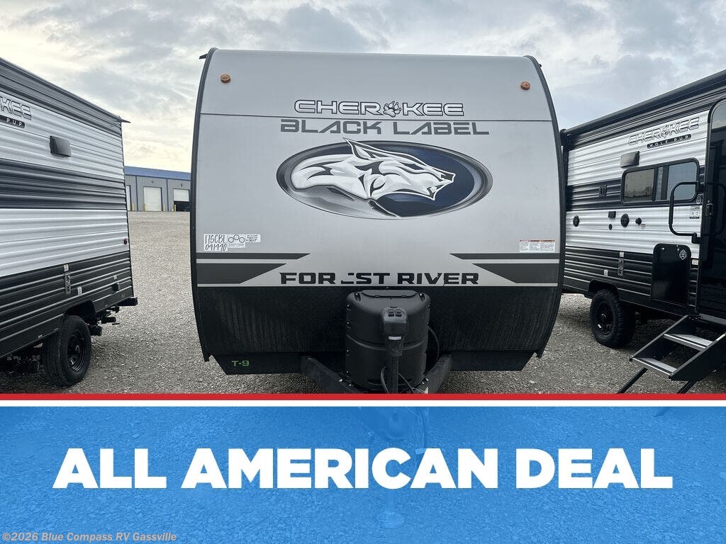 New 2026 Forest River Cherokee Wolf Pup Black Label 17SCBL available in Gassville, Arkansas